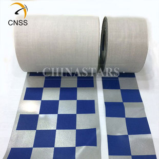 亮银TC千亿·（中国）手机网页版布印刷方格 安全警示服用方格千亿·（中国）手机网页版带