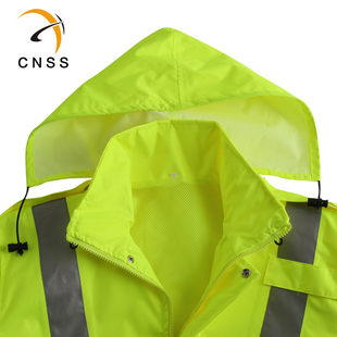 港式交通路政千亿·（中国）手机网页版雨衣多口袋可印刷