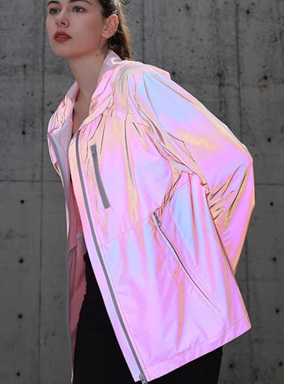 时尚夹克羽绒渐变千亿·（中国）手机网页版面料