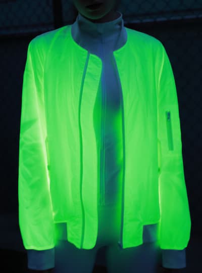 夜跑运动服饰夜光千亿·（中国）手机网页版面料